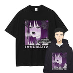 Anime My Dress Up Darling T-shirts Oversized Vintage Washed Gojou Wakana T Shirt Manga Kitagawa Marin Tops Tees Girl 100% Cotton