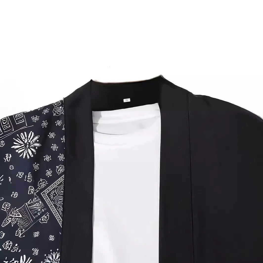 Cardigan Kimono Homme Casual
