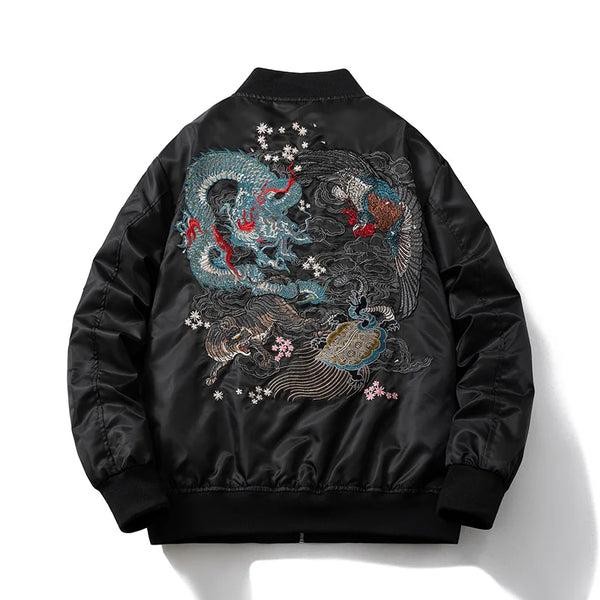 Bomber Broder Version Tigre Dragon Phoenix