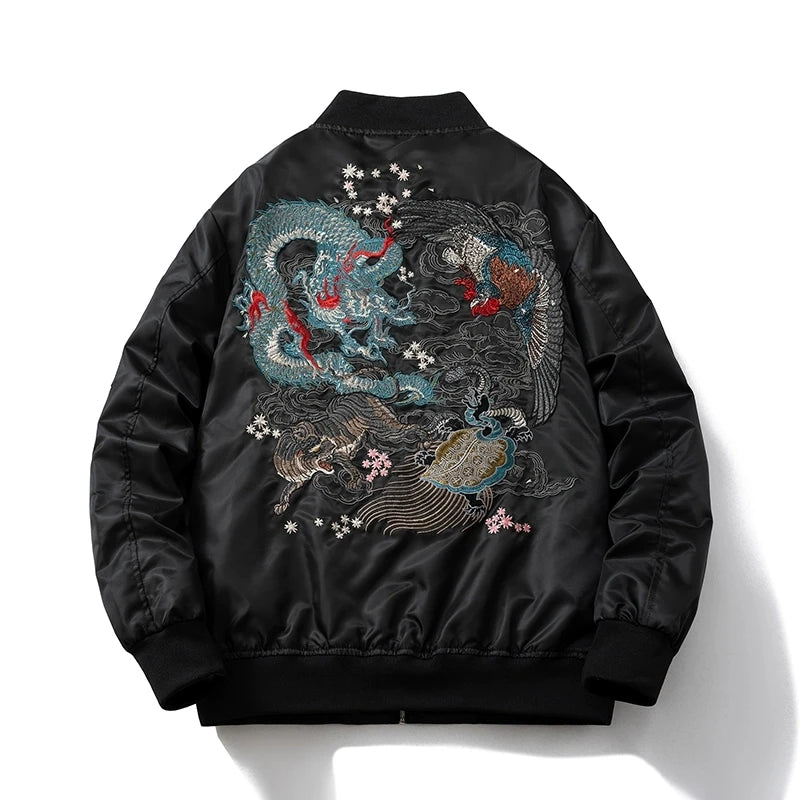 Bomber Broder Version Tigre Dragon Phoenix
