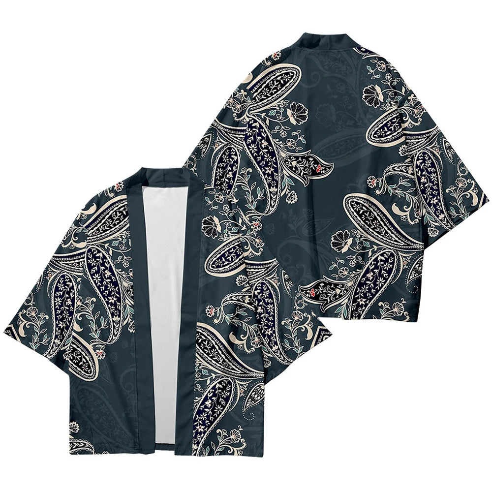 Kimono Été Print Japonais